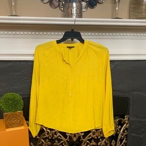 J. Crew Bright Yellow Blouse